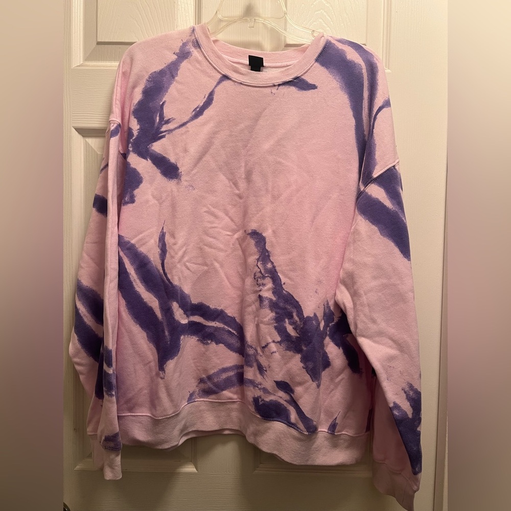 Tie-dye casual loose sweater. Wild Fable.